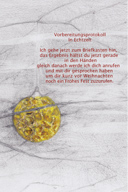 Vorbereitungsprotokoll